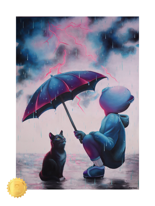 "NO STORM LAST FOREVER¨ ORIGINAL PRINTS