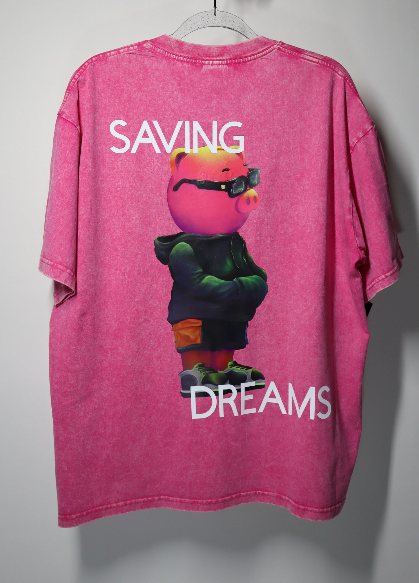 Saving Dreams Pink Oversize T-SHIRT