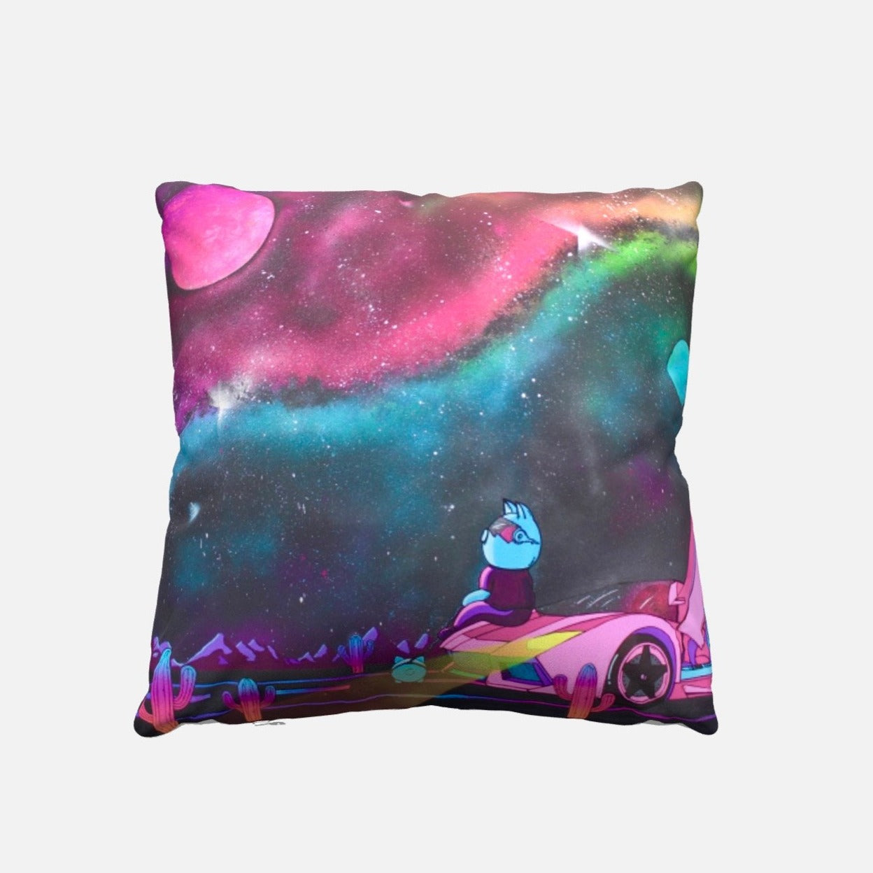 Lighting Up the Road PILLOW